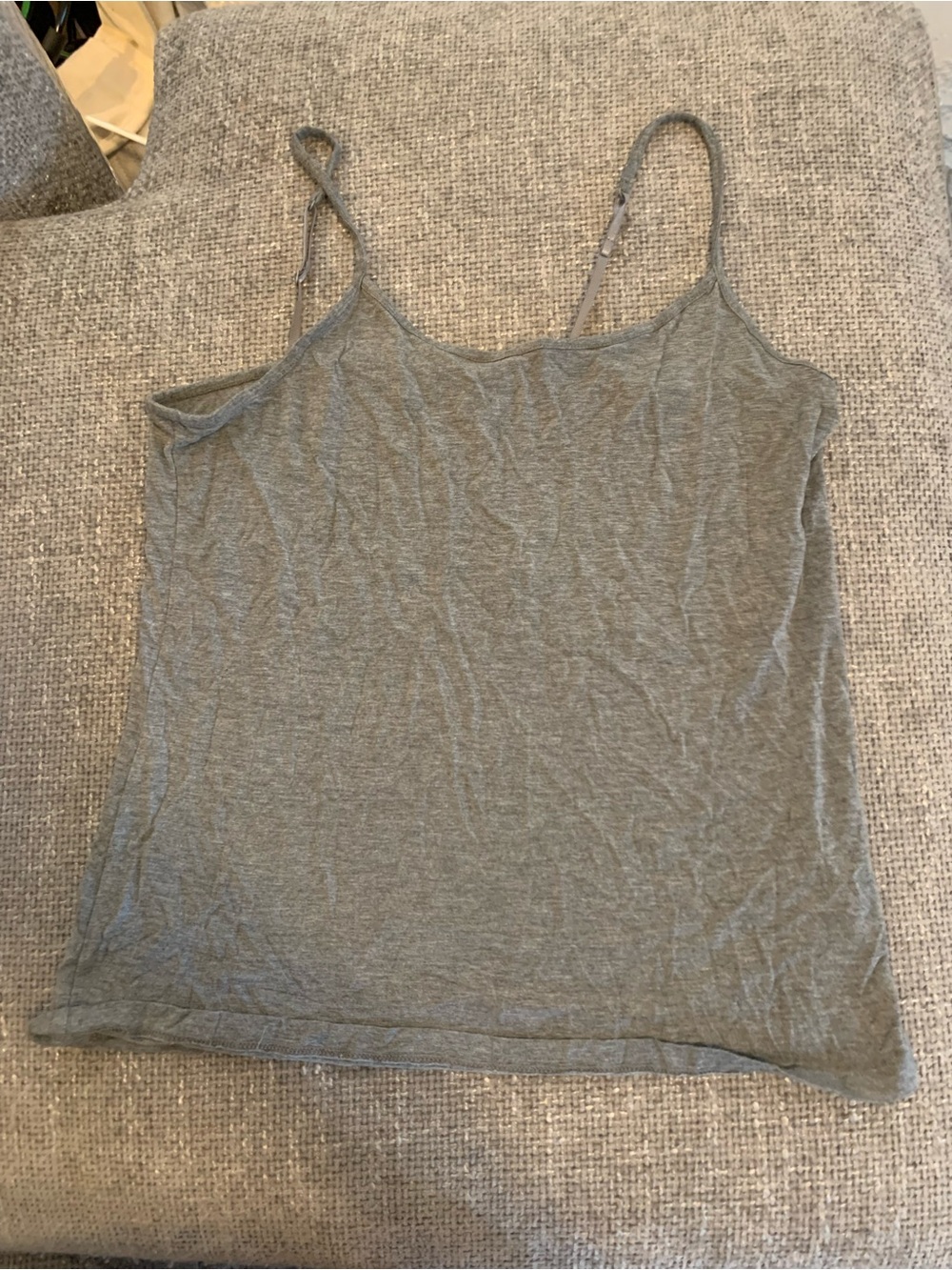 Merona Grey Adjustable Strap Camisole